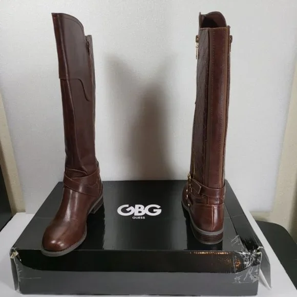 GBG Guess Haidyn Dark Brown Women Boots Size-7-M  COD/192 - Picture 5 of 8